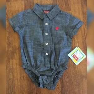 🛑SOLD🛑  NWT Wrangler shirt size 3-6M